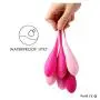 Kegel Exercise Weights - Ben Wa Balls Doctor Recommended for Bladder Control and Pelvic Floor Exercises - Set of 6 Premium Silicone Kegel Balls with Training Kit for Women: Beginners and Advanced