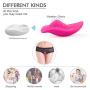 Wireless Remote Silicone Famale Powerful Funny Toy - Muti-Speed Quiet Electric Wearable Vibe Plug