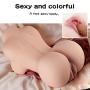 4.96 lbs Lifelike P?ckét-Puss? Female Silicone Full Size Deluxe Toys with Tight Double Holes,Hands Free Sleévé Str?kér Tools for Men,Adult Toys (11in x 5.9in x 3.39in)