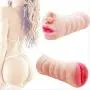 ZHMEQ 2 in 1 Pocket Pussy Smooth Silicone Doll Males T`oys Touch and Feeling Sucking Fun Toy for Adults Party Best Gift
