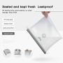 Reusable Silicone Food Storage Bags, 2 Pack Ziplock Leak Proof Food Preservation Bags for Sandwich, Snack, Freezer Airtight Seal, Eco-Friendly - BangChef