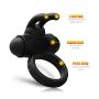 Waterproof Massagers,GoudtSHIRT Silicone Rooster USB Rechargeable Speed Shaking Practical V-ībr?nting Men L?sting Cǒckríng,GoudtSHIRT