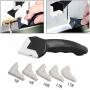 5 Pcs Silicone Sealant Spreader Caulking Tool Spatula Scraper Cement Caulk Removal Tool Caulking Tool