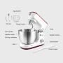 BINZHI Dough Mixer Vertical Mixer Commercial Multi-function Chef Machine Automatic Small Mixing Kneading Machine Eggbeater -301527cm Kitchen gadget (Size : 301527cm)