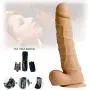 Soft Realistic Massager with 6 Speeds Waterproof, 100% Medical Grade Silicon Suction Cup Toy Vibrating Modes Personal Toy
