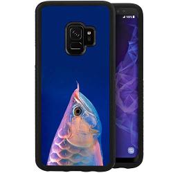 Samsung Galaxy S9 Case, Arowana Shock-Absorption TPU Rubber Bumper Samsung Galaxy S9 Case, Ultra Thin Slim Protective Cover for Samsung Galaxy S9-Black