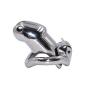 FeiGu Chastity Device Cage Stainless Steel Sex Toys for Men 159 (Short,45mm Ring)