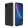 CHOETECH Cell Phone Case for iPhone XR, CHOETECH Slim Fit Flexible TPU Back Cover with Drop Protection and Fingerprint-Free Compatible with iPhone XR-Black