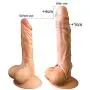 Silicone penile Condom Expander expands Male Chastity Toys Lengthen Cock Sleeves Dick Socks Reusable Condoms -Flesh