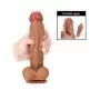 Lovers Double Layered Dildo 8 Inch Hyper Realistic Dual layer Liquid Silicone Mens Penis Cock Dong Anal Sex Toys for Masturbation (Flesh1)