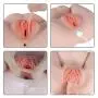Manual High Quality Soft and Comfortable Waterproof Silicone M&ǎstúrbati?n Cup P?`ck?t-Pü`ss?s Adult Toy for Men Sticker T-Shirt