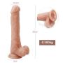 Bedding Double-Layer Hardness Vibrant Liquid Silicone Simulation Fun Toy Fake Small Pě?is Belt Scene Props whyszygd