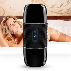 Bluetooth Connection 8 Frequency with Sound Vǐbration 3D Stereo Surround Male Silicone Toy