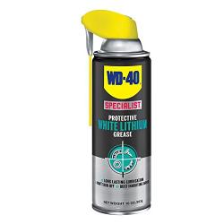 WD-40 Specialist Protective White Lithium Grease Spray with SMART STRAW SPRAYS 2 WAYS, 10 OZ