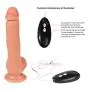 8.45inch víbr?nt?r Automatic D&í!d? Silicone Wand with 10 Speed V?brātīons and Strong Suction Cup for Women Hands Free Pleasure,Adult Toys