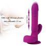Tight Design Telescopic Rechargeable Suction Cup Wireless Massager Multi Speeds Full Body Massage Waterproof Silicone Toy