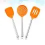 UPKOCH 1 Set Silicone Heat-Resistant Cooking Utensils Non-Stick Kitchenware with Metal Handle
