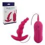 Two Womens or Mens Adult Prostate Sex Toy, Battery Operated (4 AAA Included) Anal Vibrator with Graduated Beads, 6 Mode Vibration, Medical Grade Silicone, Waterproof