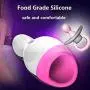 Risareyi Strong Thrusting Oral Massaging Cup For Men,Male Intelligent Heating Blow-job Toy,Genuine Silicone Body Adullt Toy