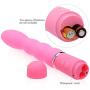 Loveria Female Sex Toy Bead Wand Massager G-spot Vibrator Clit Stimulator Soft Silicone Strong Powerful Vibe Dildo Penis Vibrator Masturbation for Women