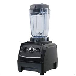 Eu/Uk/Au/Us Plug 3Hp 2200W 2L Commercial Home Professional Smoothies Power Blender Food Mixer Juicer Fruit Processor,Black Extra 2L Jug,Eu Plug