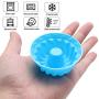 24-Pack Mini Silicone Baking Cups Cupcake Liners Pumpkin Muffin Cups Cake Molds by To encounter - Nonstick Heat Resistant Fancy Dessert Tray - BPA Free Jelly and Muffin Pans（Size：6.5x4x3CM）