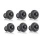 Vacu Vin Wine Saver Vacuum Stoppers Set of 6 ? Grey