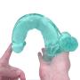 26 cm Silicone Waterproof Tools for Women with Strong Suction Cup Hands Free - Thick and Strong Massager