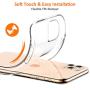 STOON for iPhone 11 Pro Case, Anti-Scratch Shock-Absorption Crystal Clear Phone Cover Case for iPhone 11 Pro, 5.8 inch, 2019