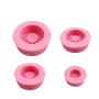 AK ART KITCHENWARE Auto Tyre Shape Silicone Cake Molds Fondant Mould Cake Decorating Supplies Gum Paste Tools for Bakery 4pcs