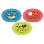 ezpz Mini Mat - One-Piece Silicone placemat + Plate (Gray)