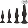 EYLEER Soft Silicone an-al B-u-t-t Pl-UG Beads Toys, Comfortable an-al Beginner Trainer for Women Men Couples,Pack of 4 (Black)