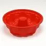 CHICHIC 9.8 Inch Silicone Fluted Bundt Pan Classic Nonstick Flower Cake Pan Mold for Baking Bundt Cake, Pound Cake, Flexible Silicone FDA Certified, BPA Free Professional Bakeware
