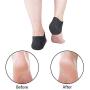 Plantar Fasciitis Inserts Pads,Gel Heel Cushion,Silicone Heel Protectors,Heel Guards and Heel Cups Great for Plantar Fasciitis,Cracked Heels, Achilles Tendinitis & Heel Sore, for Women & Men.