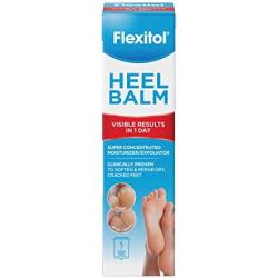 Flexitol Heel Balm, Rich Moisturizing & Exfoliating Foot Cream, 4 Oz Tube