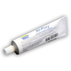 Smooth-On SIL-Poxy Silicone Adhesive - 3 Ounce Tube