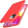 TOZO for iPhone 11 Pro Case 5.8 Inch (2019) Liquid Silicone Gel Rubber Shockproof Shell Ultra-Thin [Slim Fit] Soft 4 Side Full Protection Cover for iPhone 11 Pro with [Red]