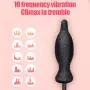 Body-Safe Medical Grade Waterproof Vii-bratiion Silicone Expand Inflatable a?us Plúg Sxx Toy for Male Female and Beginners