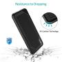 iPhone Xs Max Case, CHOETECH 6.5 Slim Fit Flexible TPU Back Cover with Drop Protection and Fingerprint-Free Compatible with iPhone Xs Max -Black