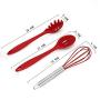 SKYyao Kitchen utensil set Non-stick pot silicone Kitchenware Set Silicone kitchenware 10 piece silicone Set