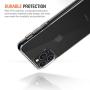 Trianium Clarium Series Designed for Apple iPhone 11 Pro Case (2019, 5.8"), TPU Cushion Frame Protection Case and Hybrid Rigid Backing Cover (Work with Most Screen Protector) - Clear