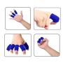 Happyupcity 10 PCS 1.7 Inch Finger Joint Sleeve Guard Elastic Compression Finger Sheath Protector Sports Volleyball Anti-Skid Protective Gear Bandage Support Braces