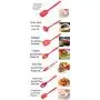 Kitchen Utensils Silicone Heat Resistant Cooking Utensil Non-Stick Set 10 Piece Cooking Set Kitchen Tools Turner, Whisk, Spoon,Brush,spatula, Ladle Slotted turner Tongs Pasta Fork(Black)
