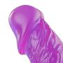 HYLHYL3-F Perfect Size Super Soft Waterproof Portable Simulated Toy Medical-Grade Stick Insert Wand Purple PVC Material (23cm/9.1in)