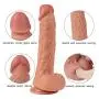 Vitosia 10 inch Adult Toys for Female Women Suction Cup for Ladys，M-ásságer Hands Free Play Wand Silicone Dual Density,Realistic Waterproof for Couples or Solo