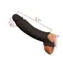 Privacy Packaging. Silicone penile Condom Expander expands Male Chastity Toys Lengthen Cock Sleeves Dick Socks Reusable Condoms.B12
