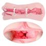 Lopoob 11-Lifelike P?ckét-Puss? Female Silicone Full Size Deluxe Toys with Tight Double Holes,Hands Free Sleévé Str?kér Tools for Men (Flesh)