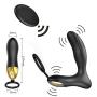 Rechargeable Massager, for Relaxation Remote Massaging Man with Multiple Vibrating Speed and Patterns …