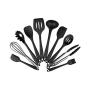 CWXDIAN Silicone Kitchenware Set of 10 Nonstick Cookware Silicone Kitchenware Set Green Cooking Tools, set of 10