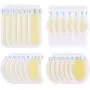 24 Pieces Blister Pads Bandages Blister Gel Guard Waterproof Blister Prevention Cushions for Fingers Toes Forefoot and Heel